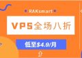 RAKsmart特惠活动